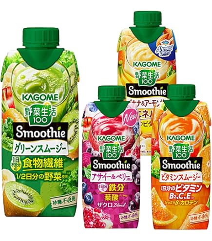 Amazon.co.jp: カゴメ 野菜生活100 Smoothie スイカ＆ソルティレモン